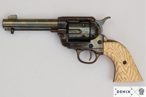 Colt 45 - Peacemaker Replica Blued Finish with imitation ivory grips